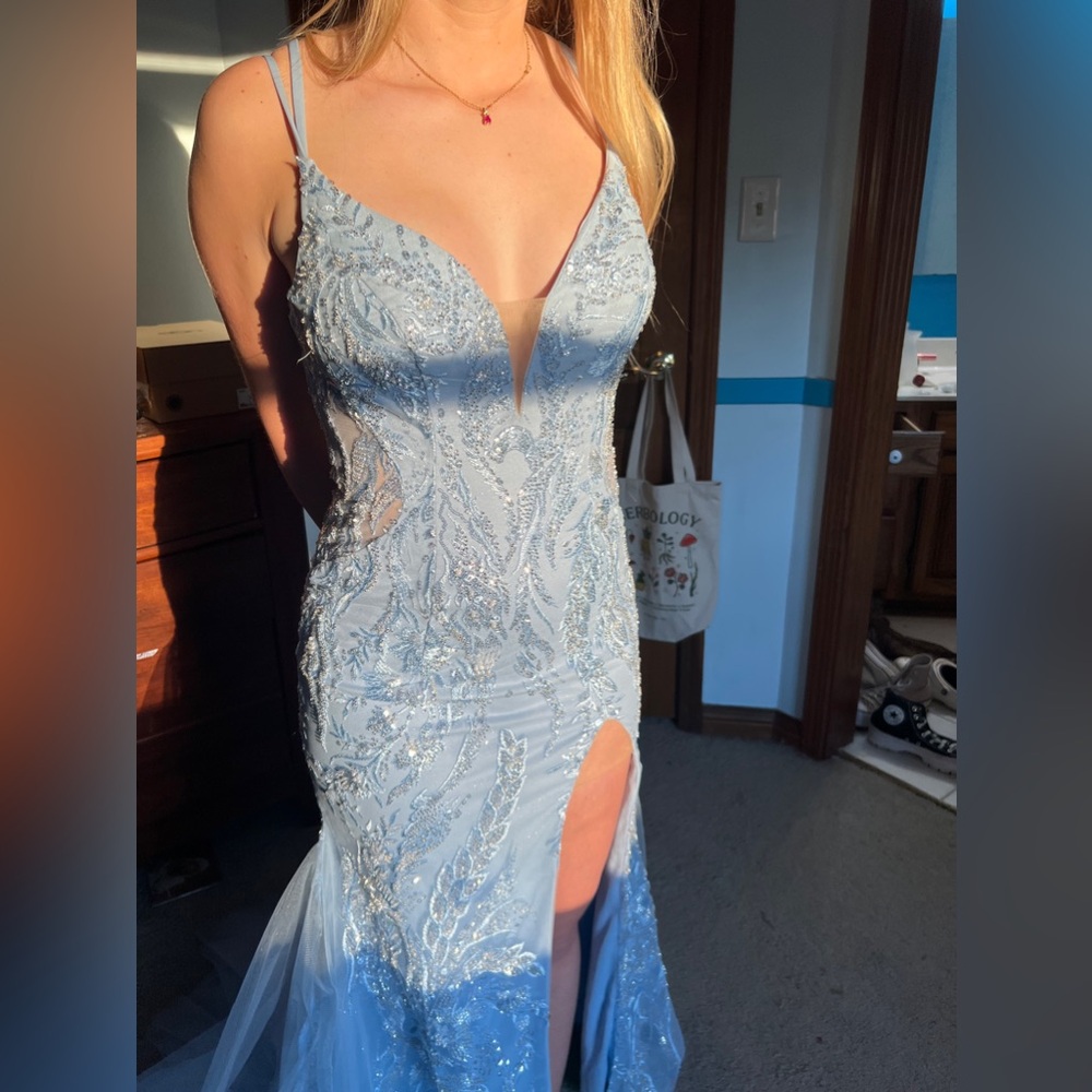 Blue Prom Dress